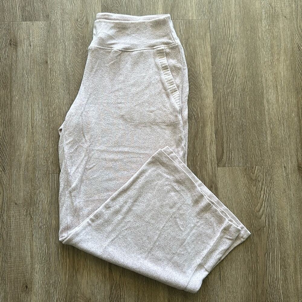 Soma Brushed Cozy Wide Leg Lounge Pants‎ Soft Pink Size Large